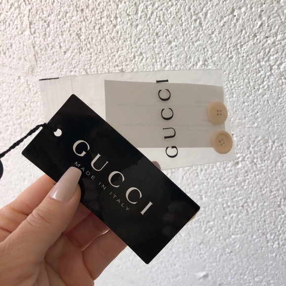 Gucci Winter White wool cashmere slacks sz: 46 NWT - Picture 6 of 10